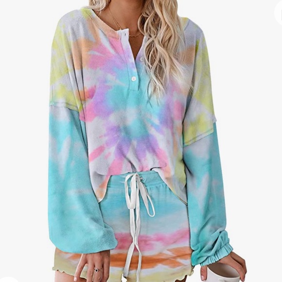 Super cute woman pajamas set long sleeve - Picture 3 of 6